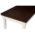 thumbnail image 4 of SHELBY DINING BENCH IN WHITE, 4 of 4