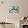 thumbnail image 3 of Autumn Blossom Kitten Framed High-Gloss Acrylic Glass Wall Art Modern Pet Art by Art Remedy, Silver Frame, 36 x 24, 3 of 7