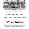 thumbnail image 4 of Watris Veiyi Key Stock Assortment, 140pcs Suitable for Most Use Scenarios Such as Pump Shaft, Flywheel, Etc, 4 of 7