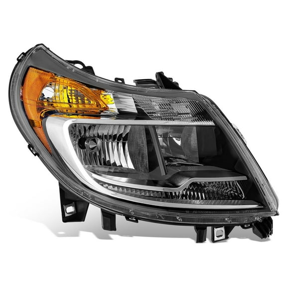 DNA Motoring Passenger Right Side Headlight for 14-22 Ram Promaster 1500-3500