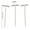 50pcs-50MM, variant on 50/100Pcs 27/32/38/45/50MM T Pin Needles Wig Making T Pins for Blocking Knitting Assorted Sizes T-Pins Stainless Steel