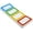 Colorful, variant on Sticky Name Tags Stickers Colorful Hello Border All Purpose Labels - 200 Stickers, Strong Adhesive (3.5 x 2.25 inch)