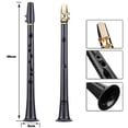 thumbnail image 2 of Saxofón de bolsillo Flare, mini saxofón de 11 agujeros, saxofón portátil sencillo, saxofón de tono C, 2 of 6