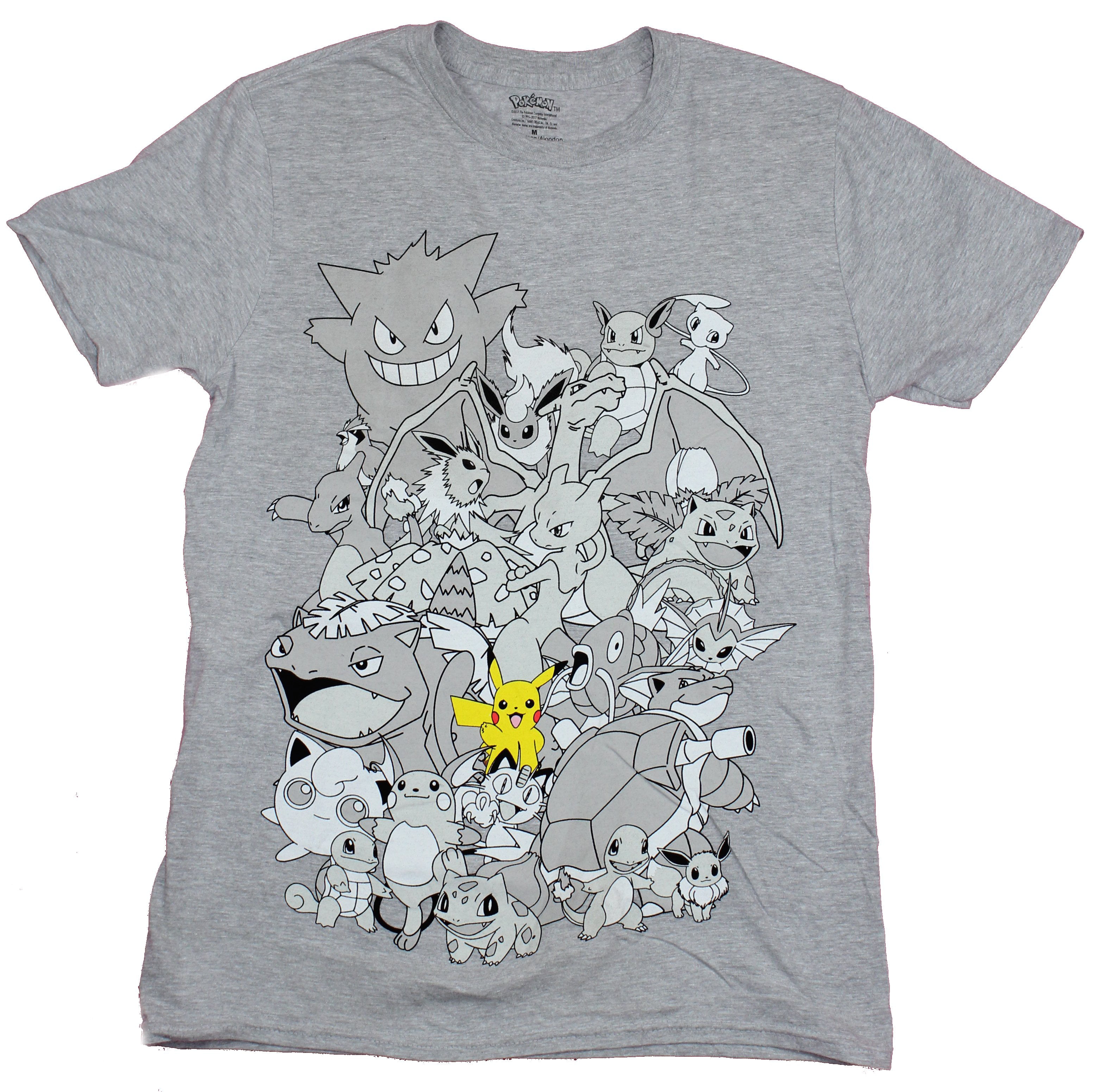 Pokemon Big Boy's Game Face T-Shirt 