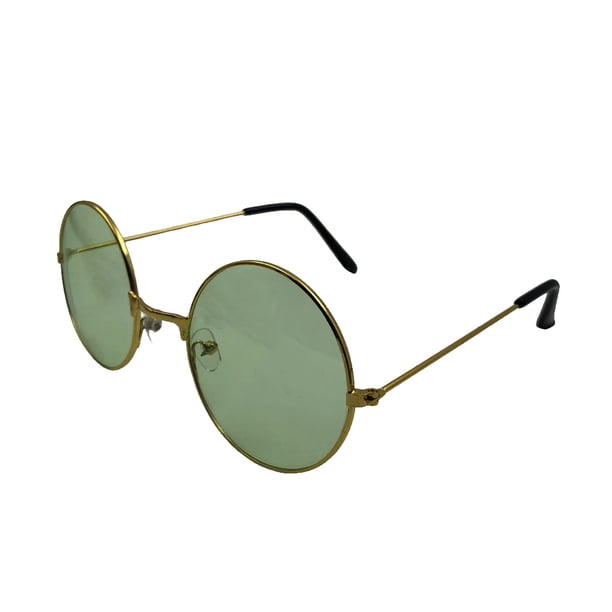 Gafas de sol Vogacara Chic Estilo Retro dorado Verde