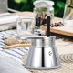 thumbnail image 3 of Cafetera de tubo simple/doble de acero inoxidable 304, 1/2/4 tazas, regalo para hombre y mujer, 3 of 9