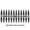 thumbnail image 1 of stanreset 240pcs/set Natural Long Sharp False Nails Set Wide Application Supported Premium Natural+240pcs, 1 of 5