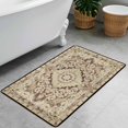 thumbnail image 6 of Washable Vintage Kitchen Mat 31"x20" Non Slip Soft Plush Low Profile Kitchen Rug, Distressed Medallion Oriental Style Sink Mat for Laundry Room Bedroom Office, 6 of 6
