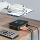 thumbnail image 4 of Sidaley Transmisor receptor compatible con Bluetooth 5,0 estéreo 3,5mm Jack RCA adaptador de Audio inalámbrico óptico micrófono Control Cables de audio/vídeo, 4 of 6