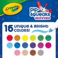 thumbnail image 3 of Markers Crayola Washable Pip Squeaks Skinnies 16 Count, 3 of 7