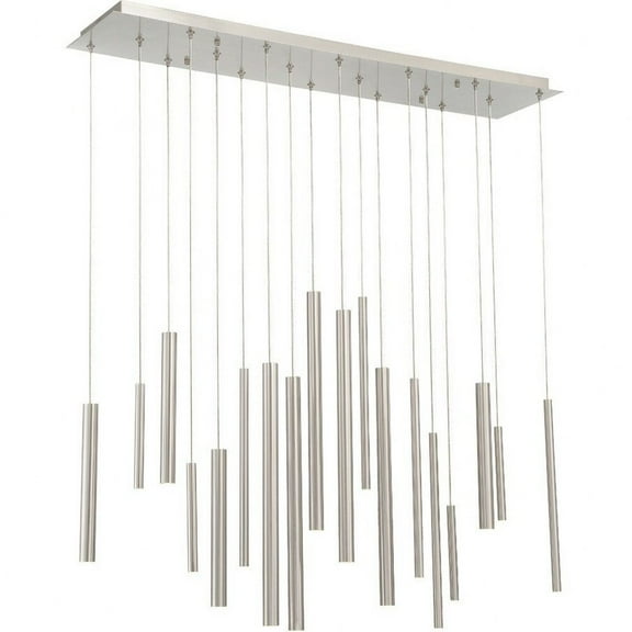Eurofase Lighting - Santana Linear Chandelier 18 Light - 10 Inches Wide by 20