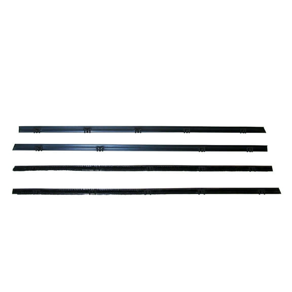 INNER AND OUTER WEATHERSTRIP BELT; DRIVER AND PASSENGER SIDE 4 PIECE  KIT