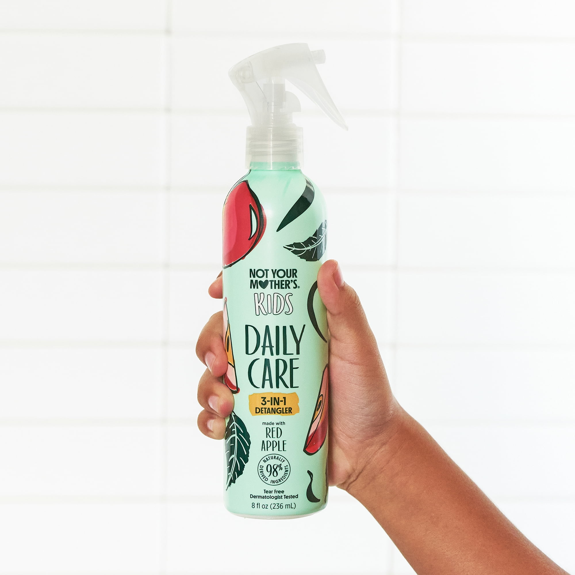 Not Your Mother's Kids Daily Care 3-in-1 Detangler Spray, Red Apple Scent, 8 fl oz