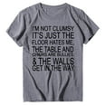 thumbnail image 6 of Tops for Women Trendy Womens Tops 3/ 4 Sleeve Loose Tee Shirts Women plus Girl Warm plus Size Long Sleeve Tee Athletic Shirts Top M Womens Elbow Length Plain Full for Grey S, 6 of 6