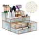 thumbnail image 1 of Organizador de maquillaje Youdepot de vidrio templado para tocador, 1 of 6