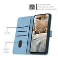 thumbnail image 5 of Allytechgroup Compatible with Moto G Play 4G 2024 Flip Wallet Case, PU Leather with Credit Card Slot Military Grade Drop Protection Cover for Motorola Moto G Play 4G 2024, Blue, 5 of 8