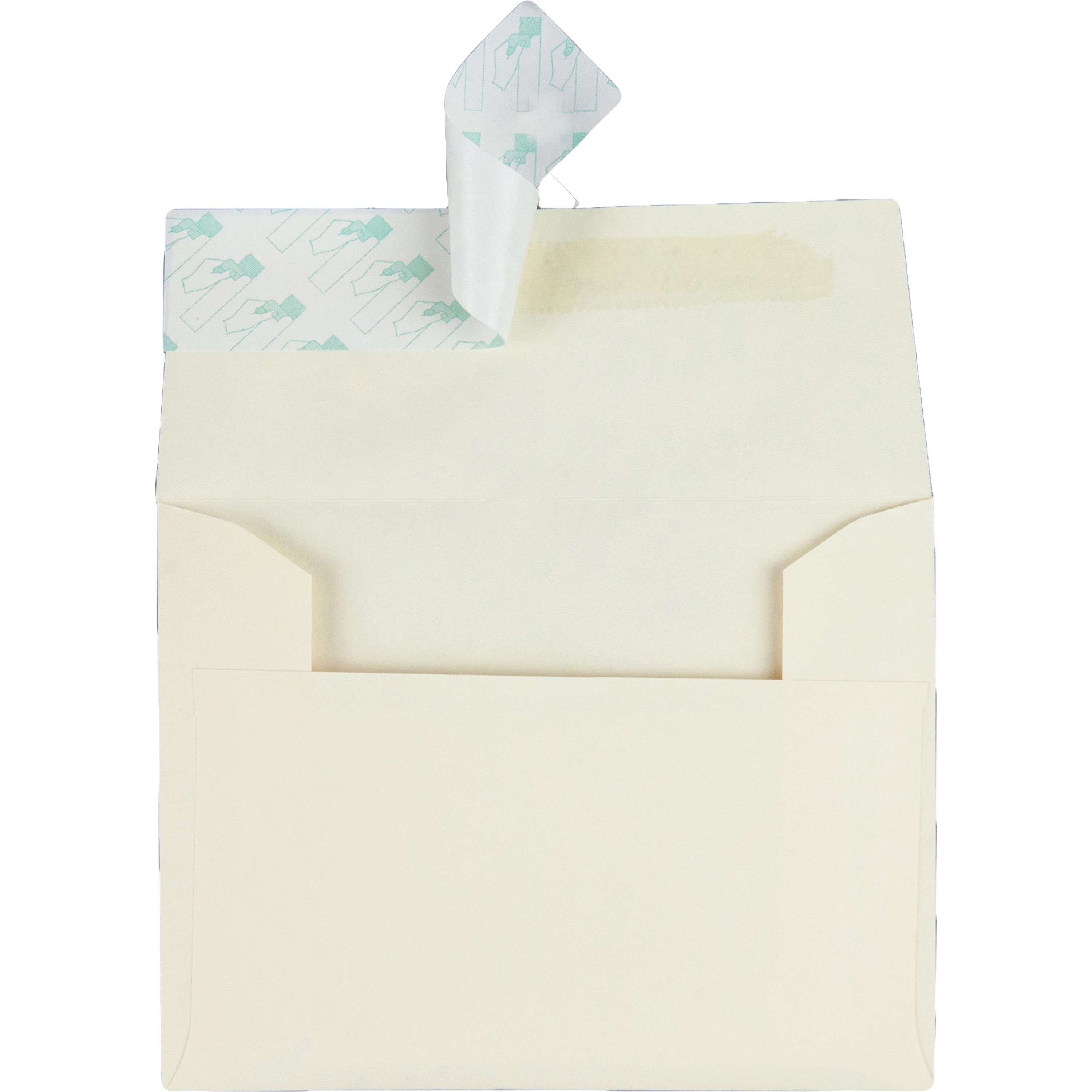 ValBox A1 Invitation Envelopes 100 Qty Baby Shower 5.125 x 3.625 Inches Thank You Notes Small Gift Cards RSVP 3.5 x 5 White Envelopes Self Seal for Invitations Wedding