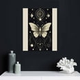 thumbnail image 4 of Nawypu Rustic Boho Wall Decor Moon Phases Wall Art Stars and Moon Gothic Wall Decor Minimalist Bohemian Room Decor Witchy Decor Wooden Moon Phase Wall Hanging Farmhouse Wall Sign for Home, 4 of 4