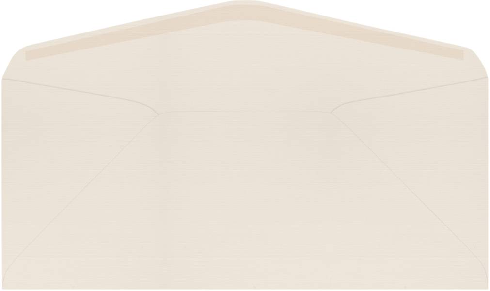 LUXPaper #10 Regular Envelopes, 4 1/8 x 9 1/2, Ivory, 50/Pack
