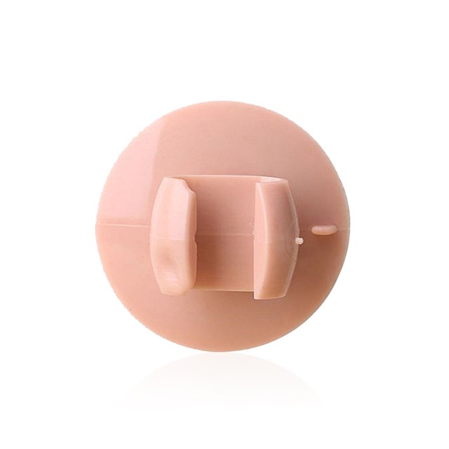Yuarrent Soporte de cuchara de montaje en pared espátula ventosa * cuchara de montaje reutilizable interior hogar restaurantes accesorios Color Mostrada