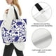 thumbnail image 3 of Easygdp Blue And White Porcelain Pattern Bolsas Tote para Mujer, Bolsos de Hombro para Viaje, Bolsos de Mano de Gran Capacidad para Compras y Trabajo, 3 of 8
