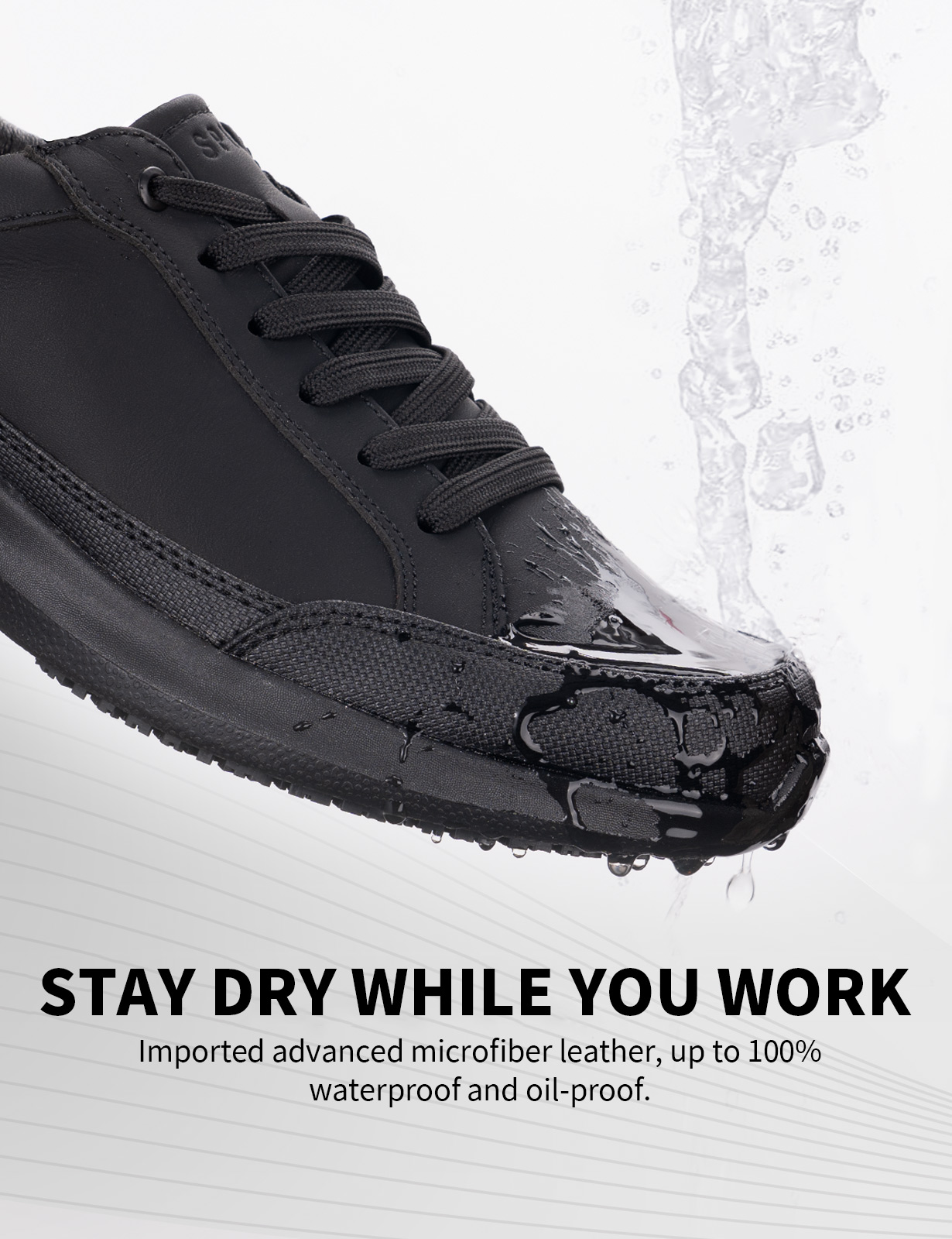 SPIEZ Men's Non-Slip Safety Work Sneakers photo 3