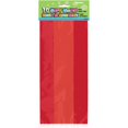 thumbnail image 2 of Unique Industries Red Solid Print Birthday Party Bags, 30 Count, 2 of 2