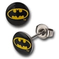thumbnail image 1 of Batman earbatsymbol Batman Symbol 316L Surgical Steel Stud Earrings, 1 of 1