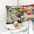 thumbnail image 4 of Vsdgher Retro American Eagle Pillow Cases, Pillow Covers - suit sofa or office-16"x24", 4 of 6