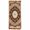 Orange, variant on Boho Leaf Door Curtains for Door Window, French Sidelight Front Back Door Curtains With Tieback, Orange Rustic Tribal Patterns Ethnic Bohemian Kitchen Rod Pocket Drapes Panel, 54"x72"