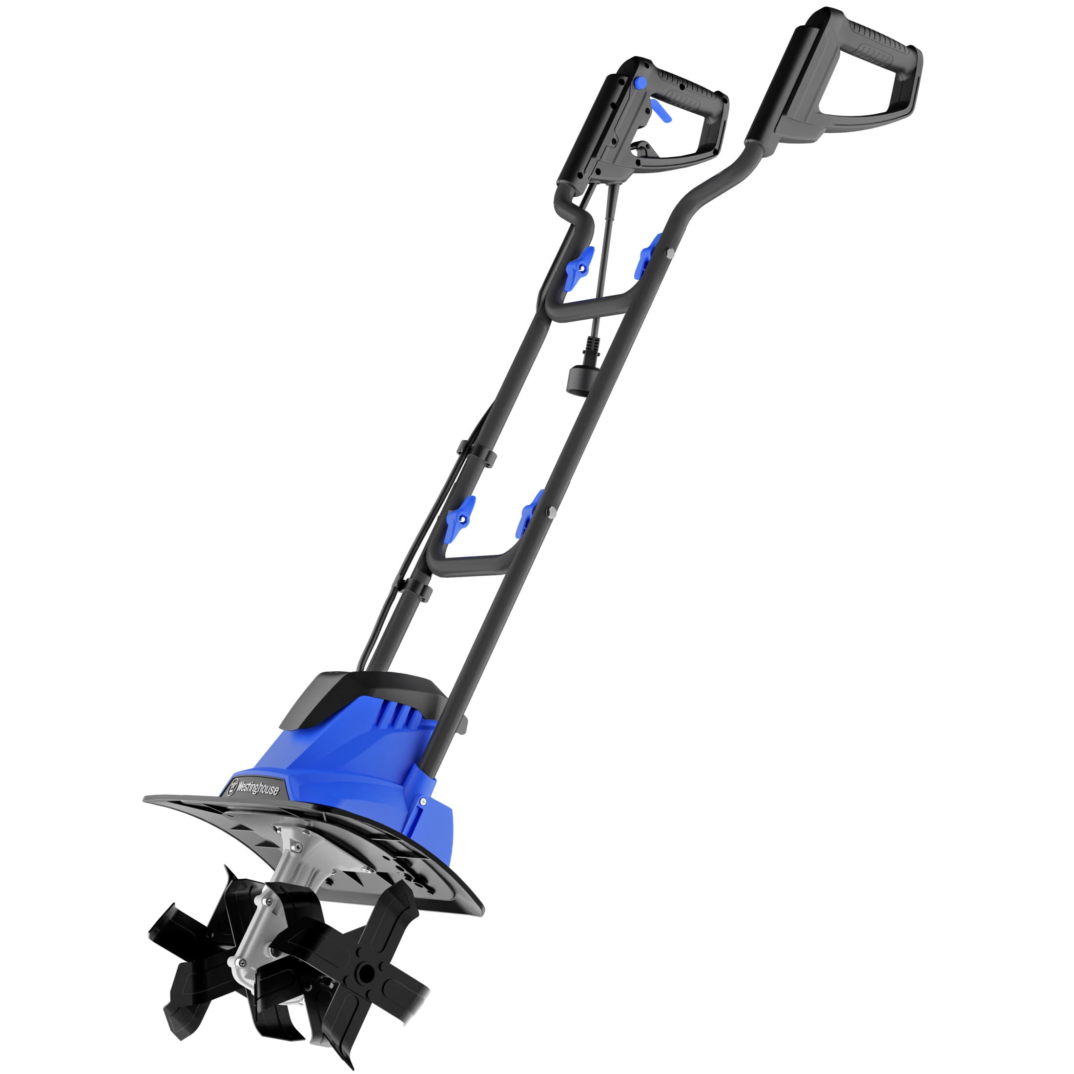 Westinghouse W14TCAC 14-Inch, 10 Amp Corded Electric Tiller Cultivator for Gardening, with 4 Steel Blades