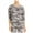 Grey - greyneongreen, variant on P.J. Salvage Womens Neon Pop Camo Pajama Sleep T-shirt, Grey, Small