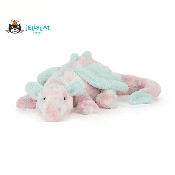 Jellycat Lazulia Dragon Plush Toy Rare Dragon Limited Edition Best Gift 19.69"