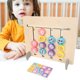 thumbnail image 5 of Wooden Block Toy Wooden Block Logic Toy Logic Training Early Education For Home ANGGREK Arte y Manualidades, 5 of 8