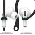 thumbnail image 4 of pares de ganchos para la oreja diseñados para Apple Airpods, diseñados para Airpods Pro y diseñados para Airpods 1 y 2, antideslizantes, diseño ergonómico, construcción de TPU duradera, 4 of 5