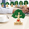 thumbnail image 2 of Personalized Christmas Festival Family Wooden Puzzle Tree Toy , Educational Toy, 2 of 8