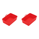 thumbnail image 1 of Almohadillas reutilizables para freidora de aire, plato de pollo para pizza frita, herramienta de cocina, rojo, 1 of 3
