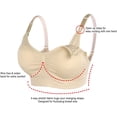 thumbnail image 2 of Body Silk Seamless Maternity Nursing Bra with Pads, Extenders & Clips, 2 of 7