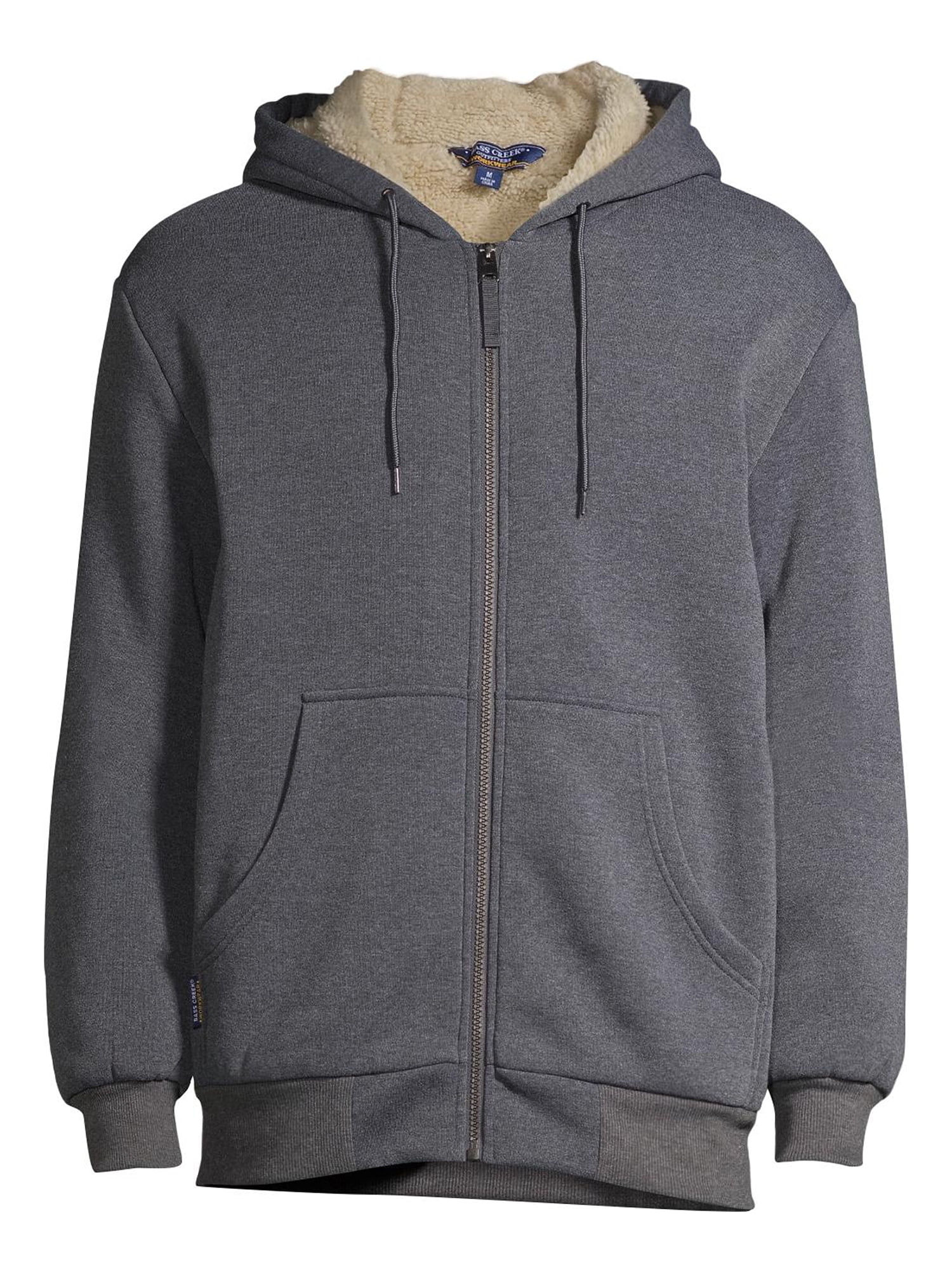 bass creek outfitters sherpa lined hoodie