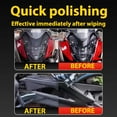thumbnail image 3 of Motorcycle 4-In-1 Exterior Care Wax Polishes Scratches Swirls Oxidation Es Like-New Shine Ceramic Coating Prevents Fading Uv Droppings With Sponge Included, 3 of 5