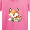 thumbnail image 4 of Inktastic Patchwork Fox Youth T-Shirt, 4 of 5