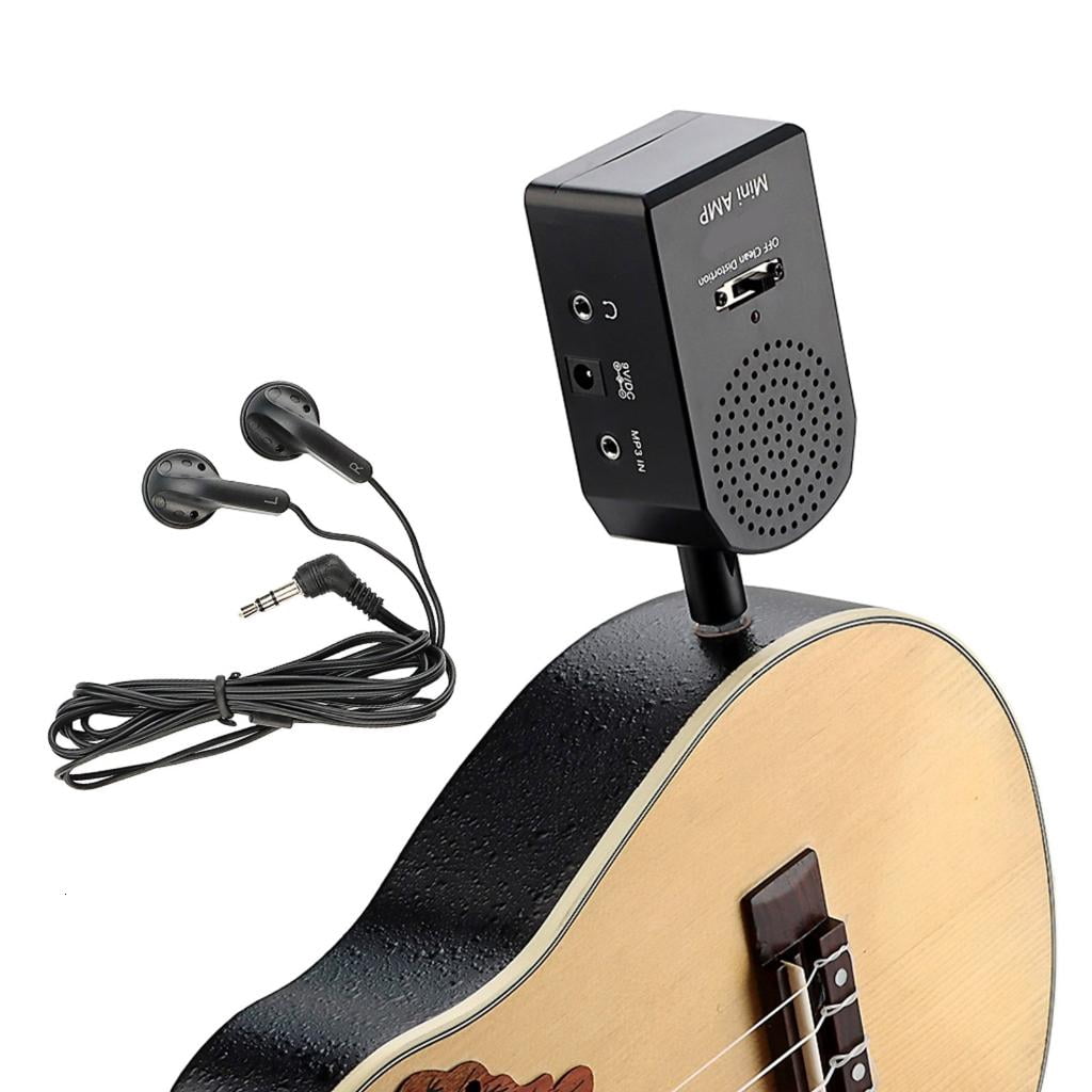 Osdhezcn Guitar Amplifier Headphone Amp Light Weight Pocket Amplifier With Big Speaker
