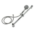 thumbnail image 1 of Shower Slide Rail Set 360 Rotation Adjustable Height With 1.5m Hose G1/2 304 Stainless Steel Shower System Shower Riser Rail Kit Shower Slide Bar Kit Shower Head Shower Faucet, 1 of 8