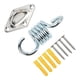 thumbnail image 5 of Swing Hanger Set Burr Free High Hardness 551lb Capacity Stainless Steel Ceiling Hanging Kit for Swings for Hammock, 5 of 8