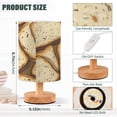 thumbnail image 3 of Bread Slices Table Lamp for Desk Nightstand Lamp with USB Modern Gifts for Bedroom Living Room Kids Room, 3 of 7