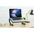 thumbnail image 4 of Black Fully Adjustable Curved Laptop, Notebook and Monitor Riser Stand STAND-V001N, 4 of 8