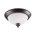 thumbnail image 1 of Maxim 21581SWOI Novus 2-Light Flush Mount, Oil Rubbed Bronze, 1 of 1