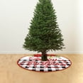 thumbnail image 4 of Fiudx Ofertas del día Falda para árbol de Navidad Decoración navideña Falda para árbol, 4 of 5