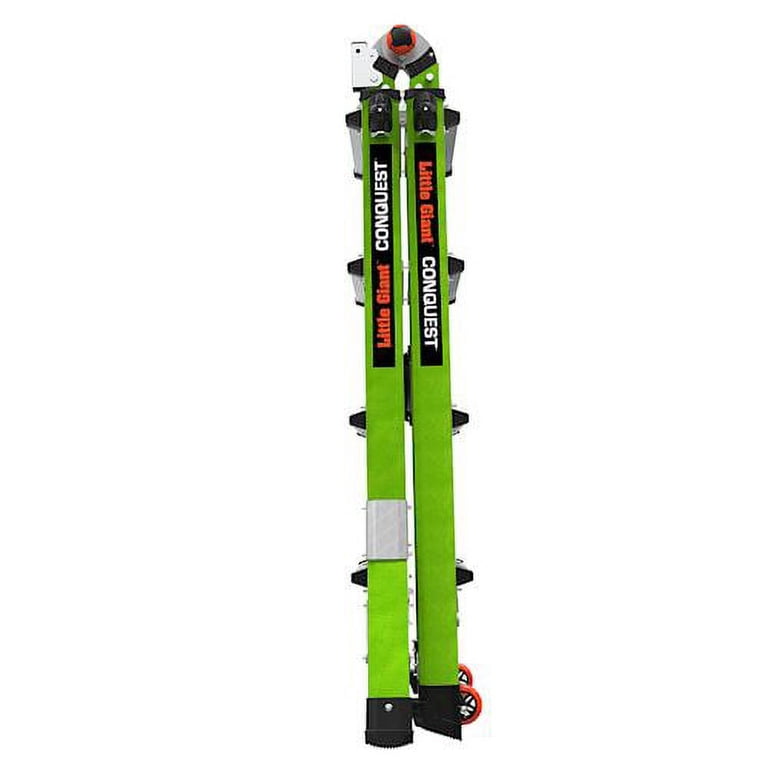 Scala A Gradini Little Giant Conquest Pro M17 - Convertibile 4 Posizioni, Stabilizzatori All Terrain