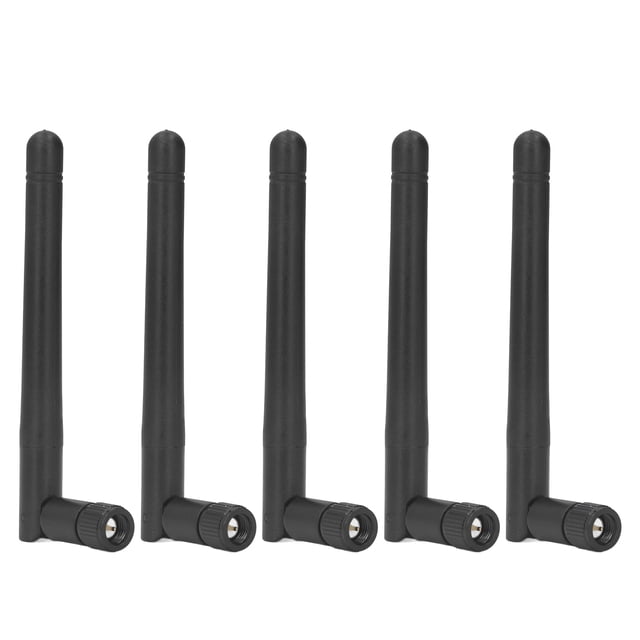 Antena de equipo, 5 piezas, antena WiFi plegable de 2,4 G, antena doméstica probada y confiable